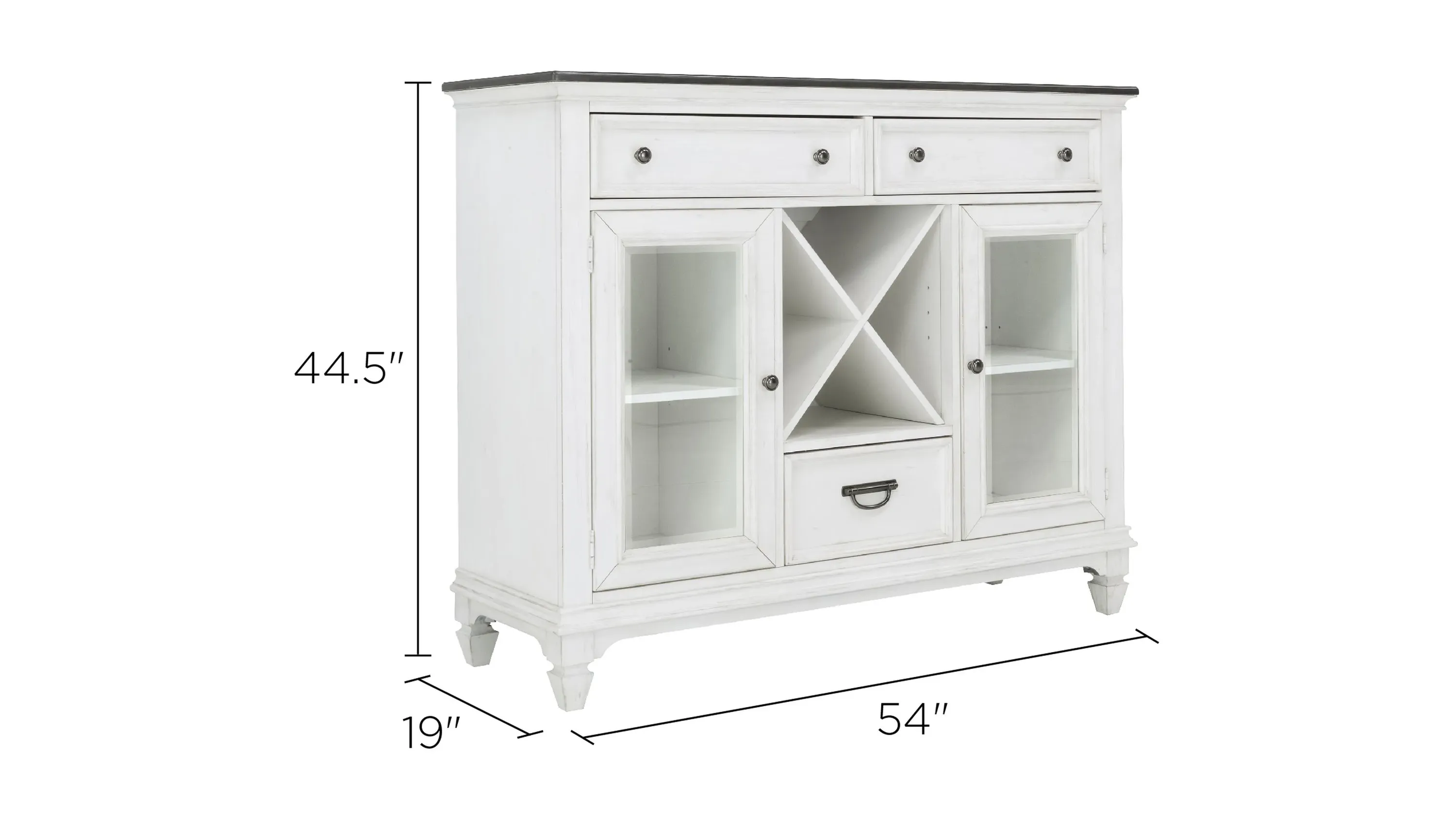 Shelby Buffet w/ Wine Storage | Raymour & Flanigan