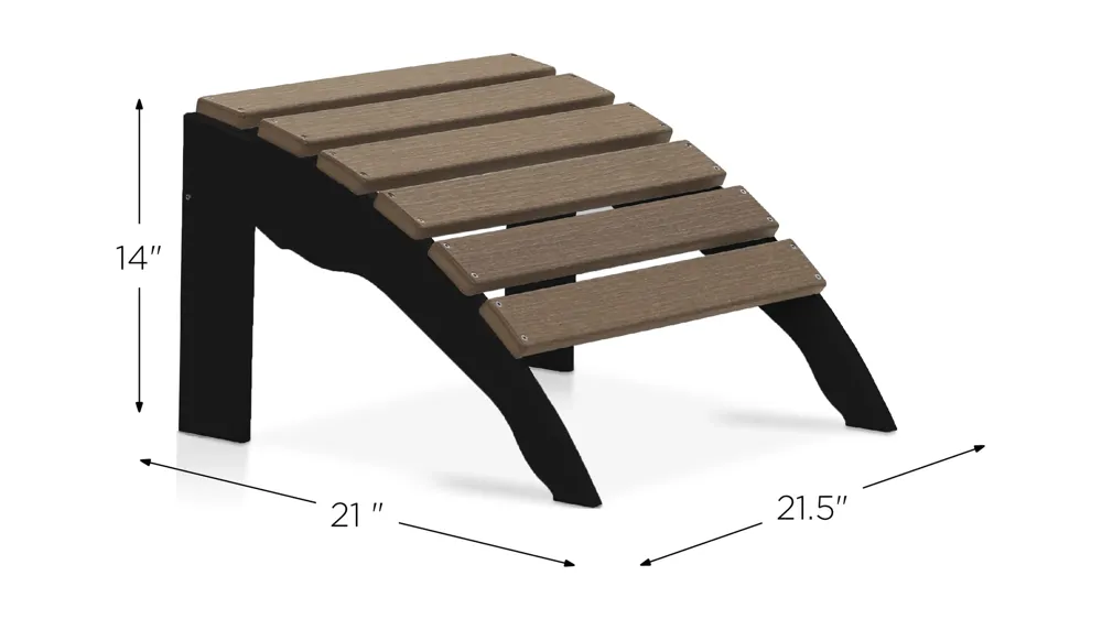 Icon Adirondack Ottoman Dimensions