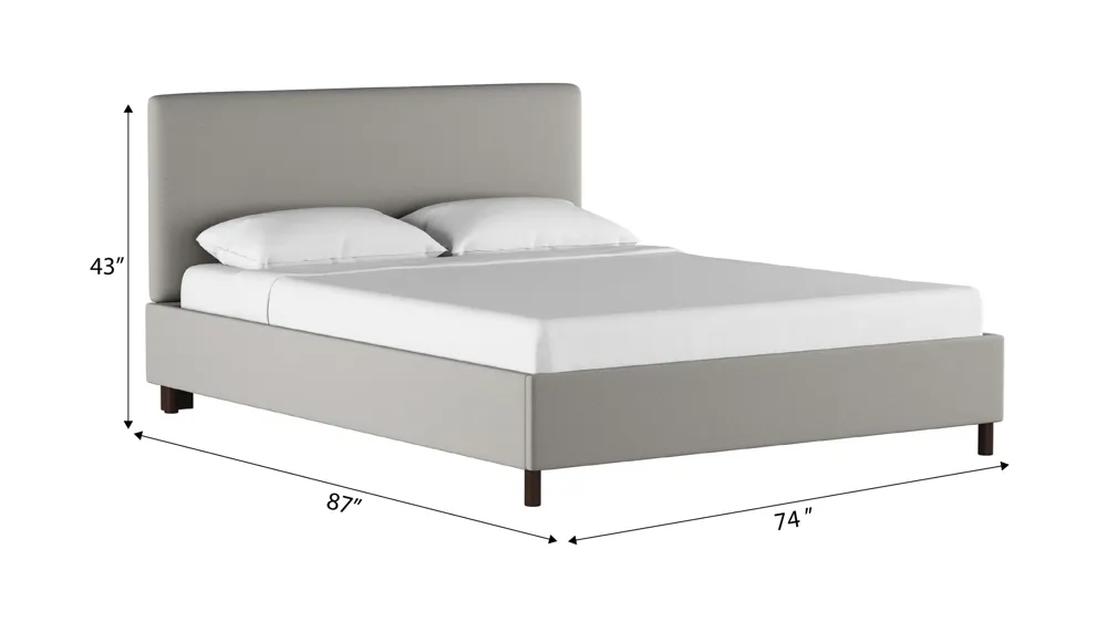 Valerie Platform Bed Dimensions
