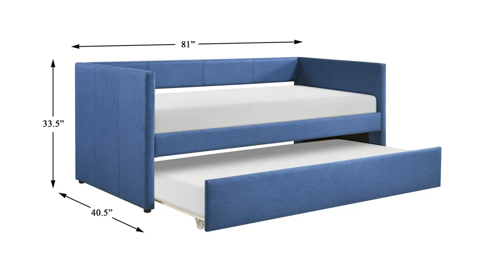 Corrina Daybed w/ Trundle Dimensions