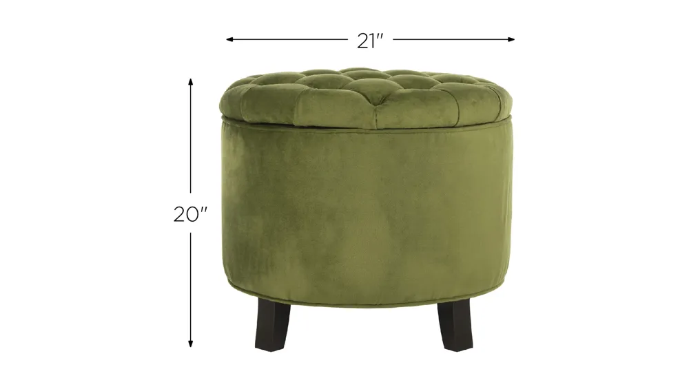Ponzi Tuffted Ottoman Dimensions