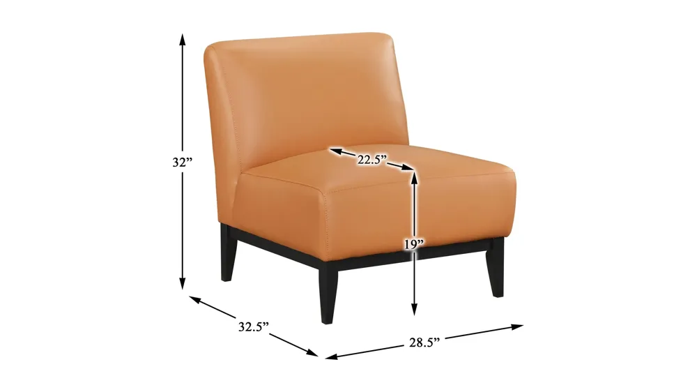 Barlowe Accent Chair Dimensions