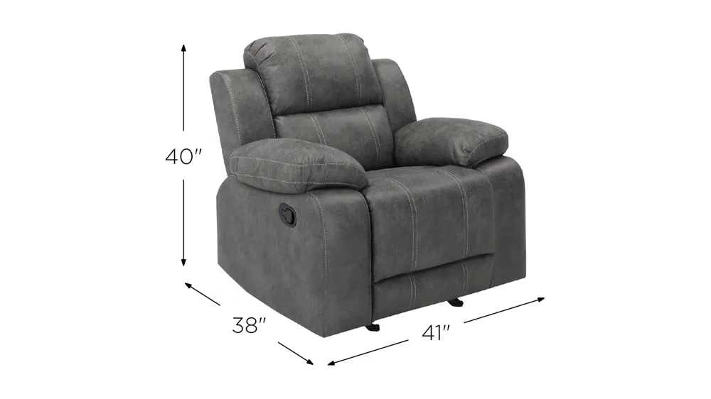Kerridon  Glider Recliner Dimensions