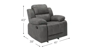 Kerridon Glider Recliner | Raymour & Flanigan
