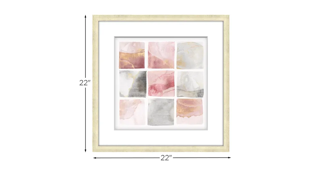 To the Nines III Wall Art Dimensions
