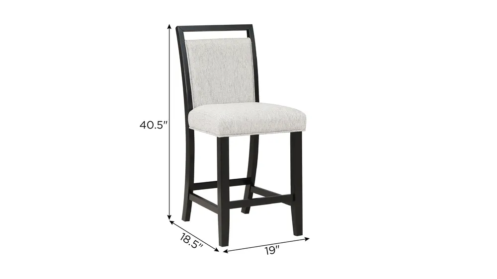 Dary Barstool- Set of 2 Dimensions