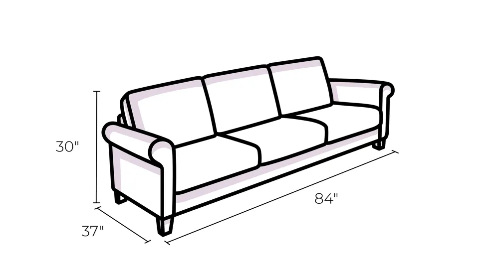 Lancelot Sofa Dimensions