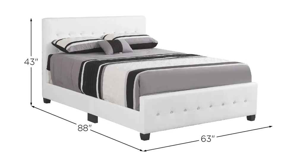 Diamond Queen Bed Dimensions