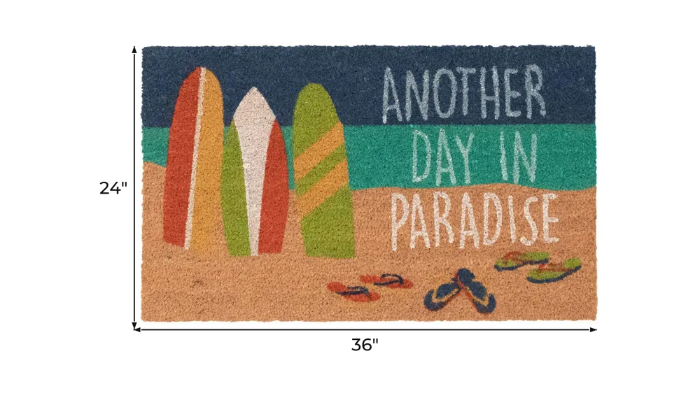 Liora Manne Natura Beach Paradise Outdoor Mat Dimensions
