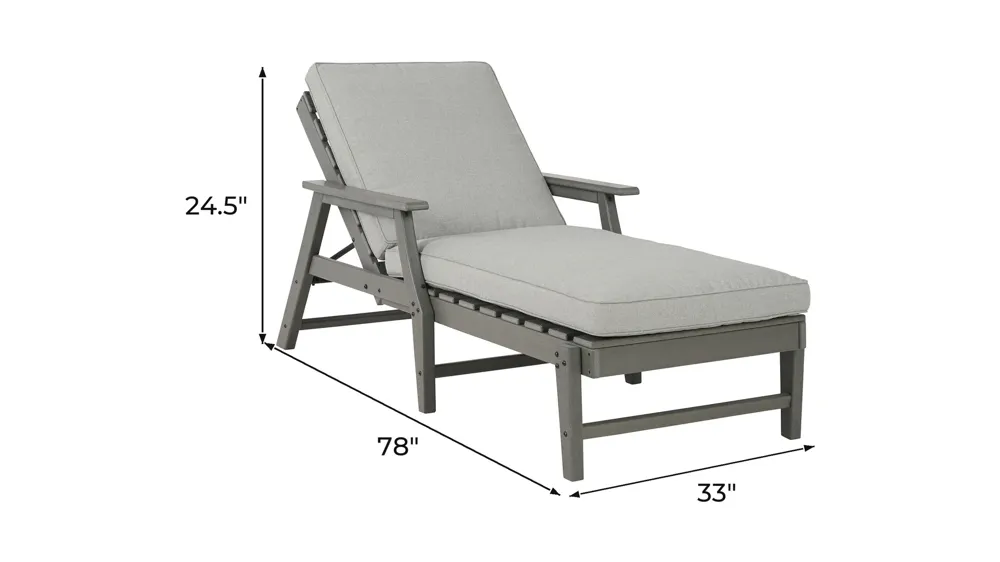 Visola Chaise Lounge Dimensions