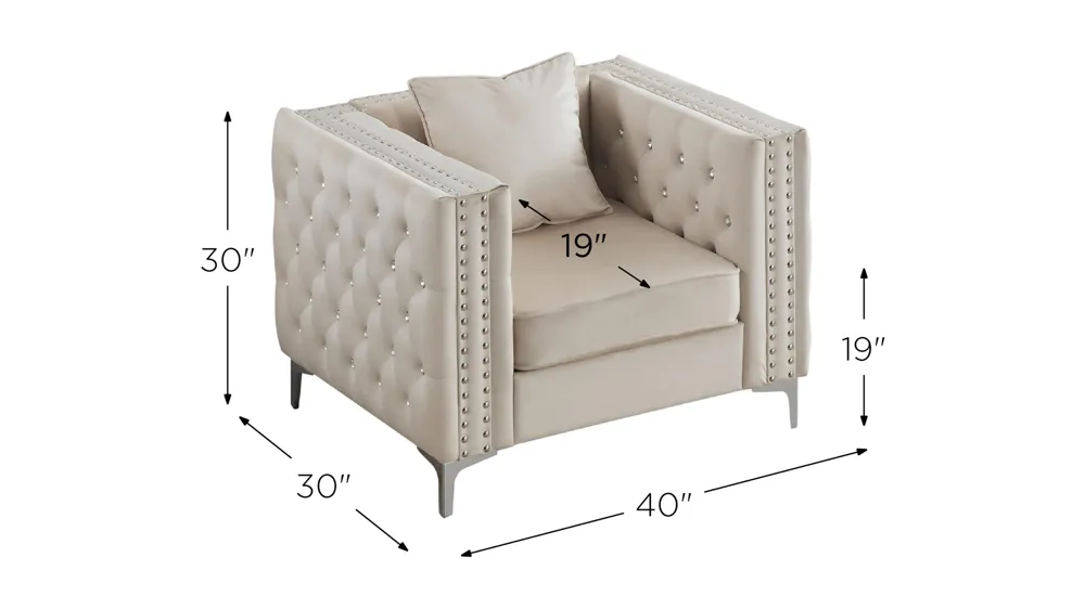 Paige Chair Dimensions