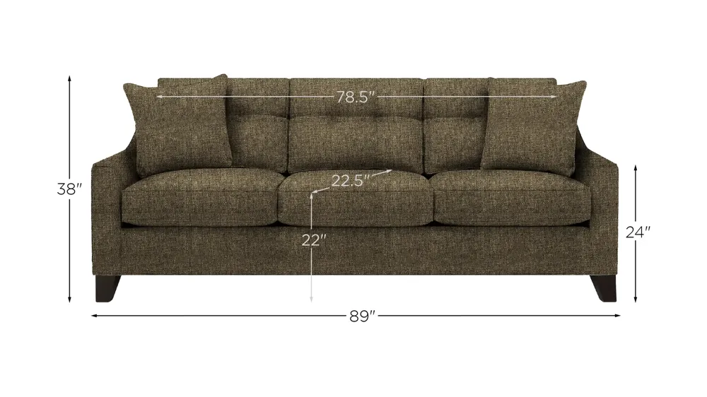 Carmine Sofa Dimensions