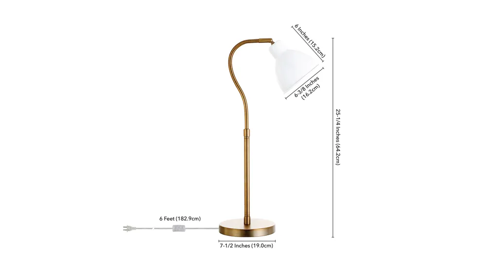 Kramer Table Lamp Dimensions