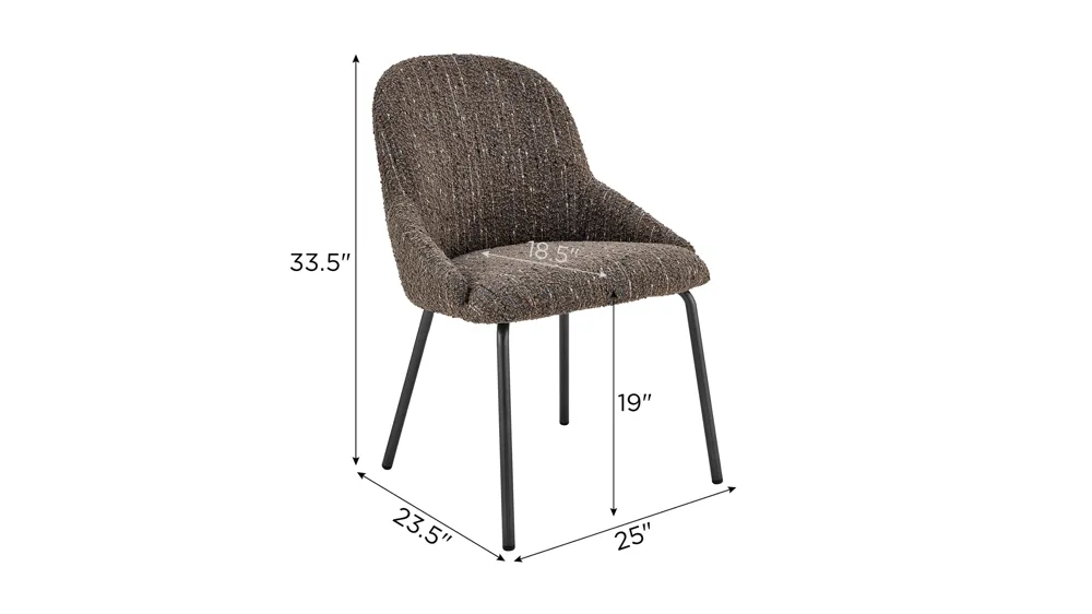 Katrisa Side Chair - Set of 2 Dimensions
