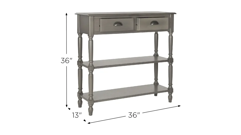 Kayson Console Table With Storage Dimensions