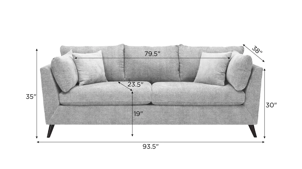 Caruso Sofa Dimensions