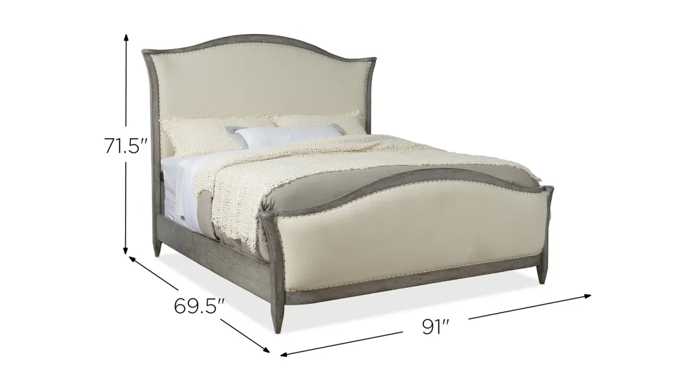 Ciao Bella Upholstered Bed Dimensions
