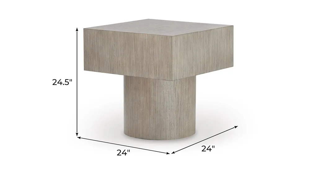 Jorielyn End Table Dimensions