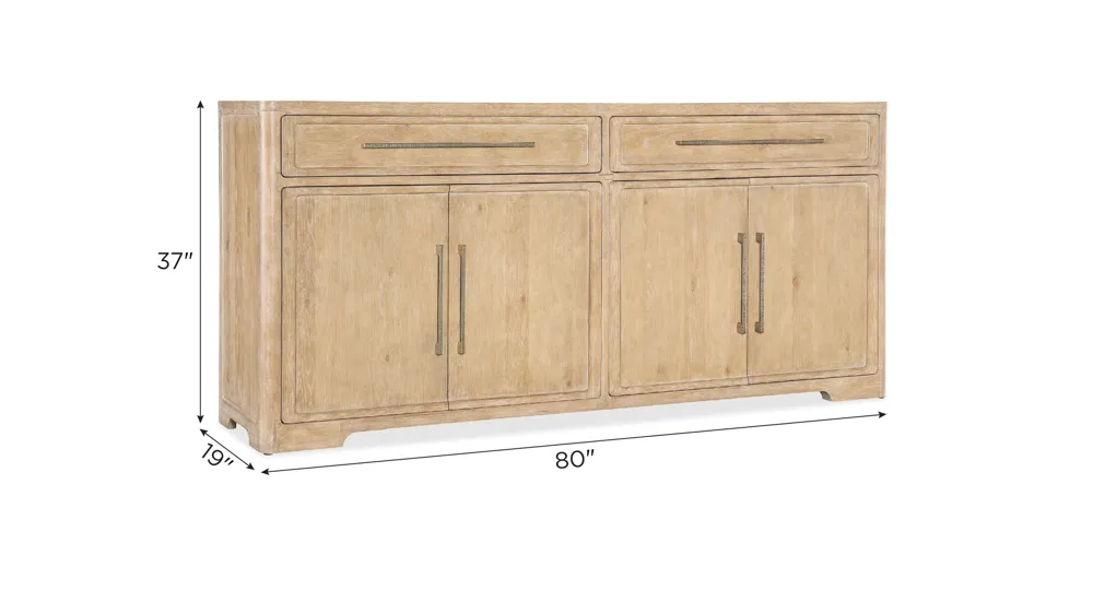 Retreat Buffet Dimensions