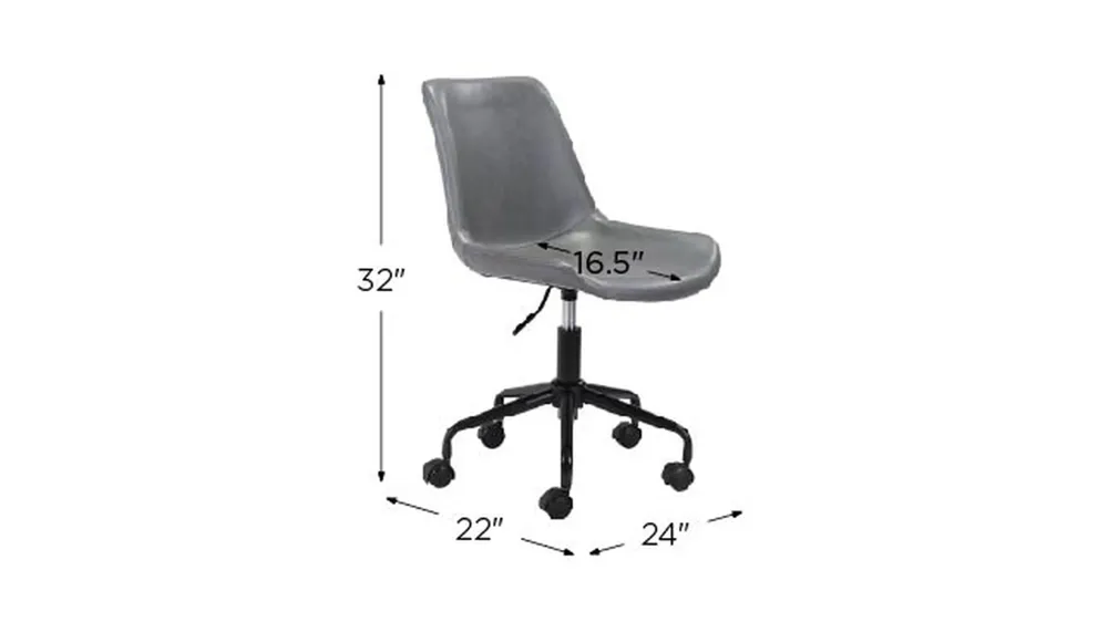 Byron Office Chair Dimensions