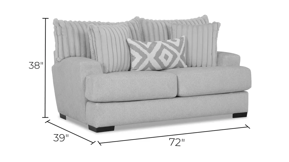 Mondo Loveseat Dimensions