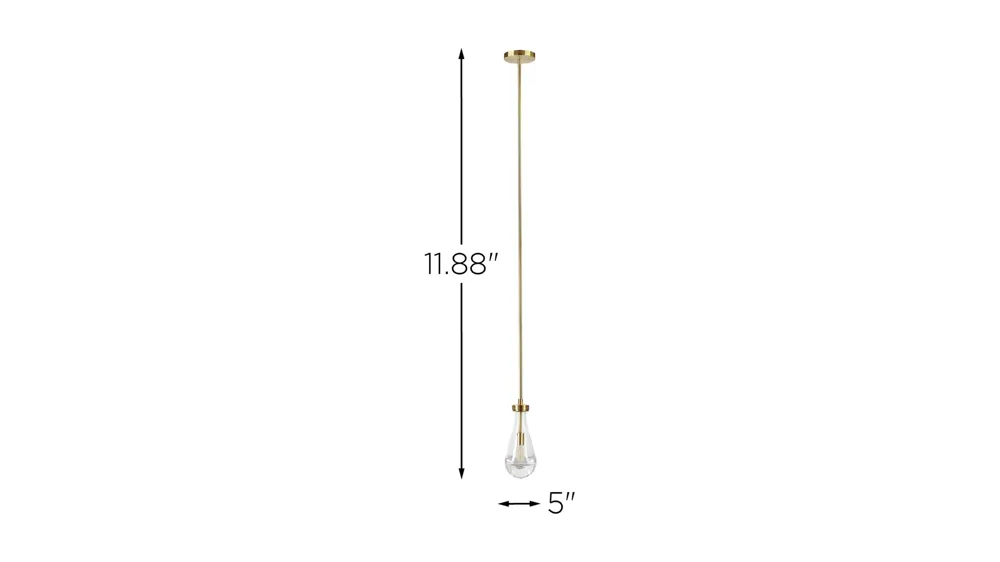 Twyla Pendant Dimensions