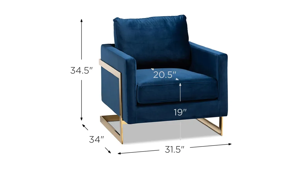 Matteo Armchair Dimensions