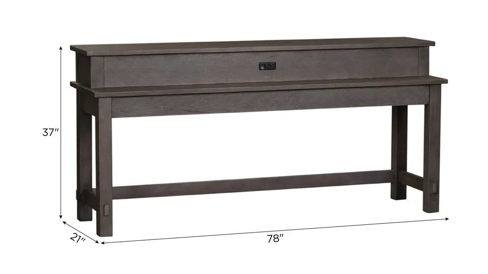 Marguerite Console Bar Table Dimensions