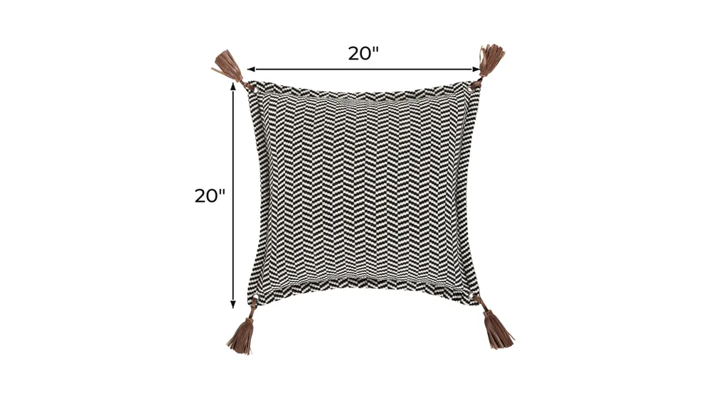 Fiona II 20" Down Throw Pillow Dimensions