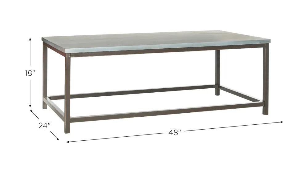 Maurice Coffee Table Dimensions
