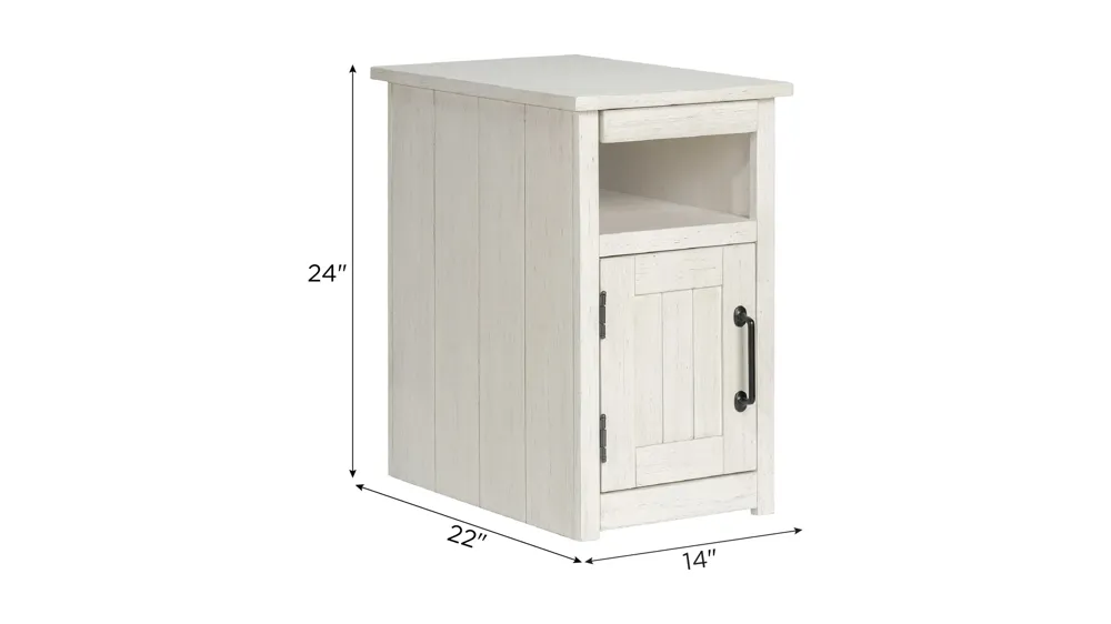 Wyatt Chairside Table Dimensions