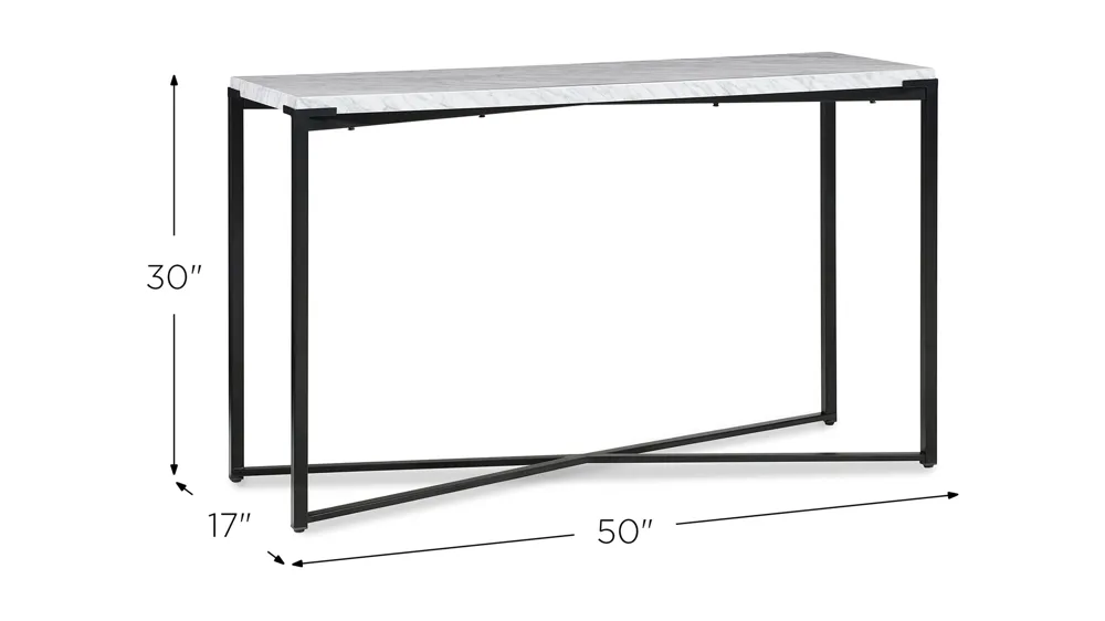Saxon Console Table Dimensions
