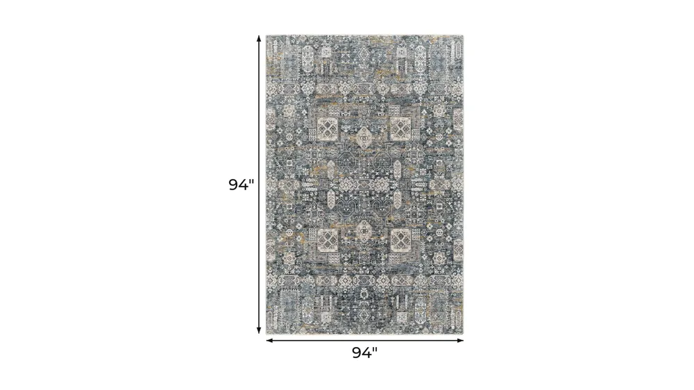 Caerdyf Tywyn Area Rug Dimensions