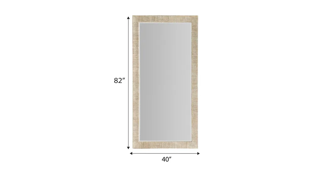 Sand Piper Floor Mirror Dimensions
