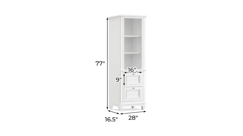 Cape Town Pier Bookcase Dimensions