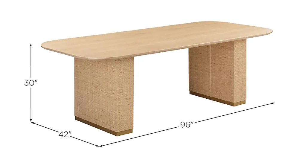 Akiba Dining Table Dimensions