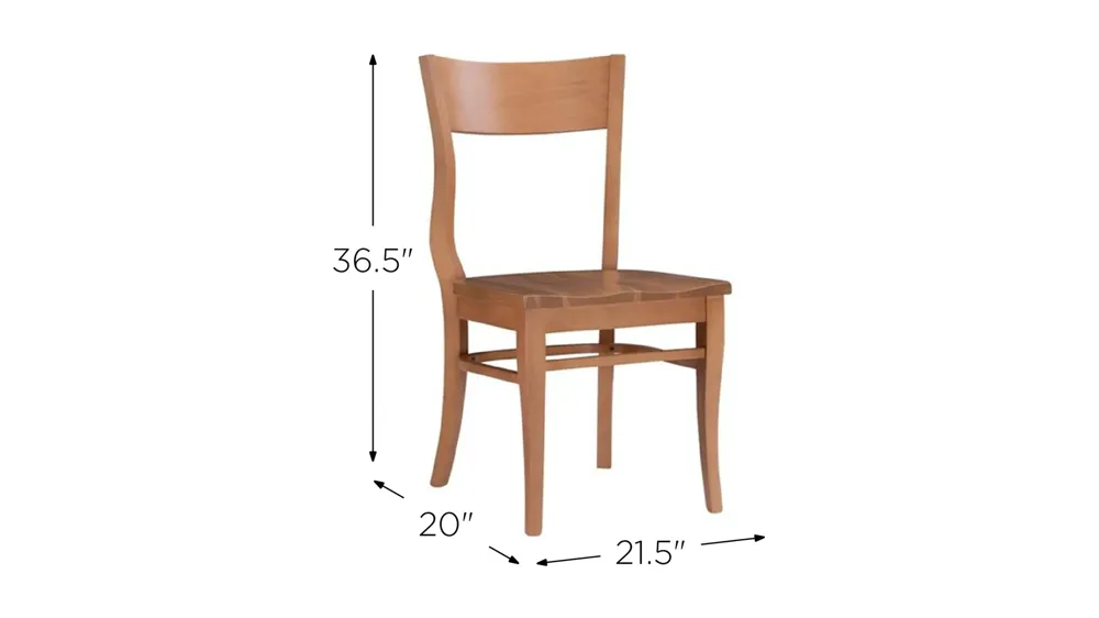Chandler Dining Chair - Set of 2 Dimensions