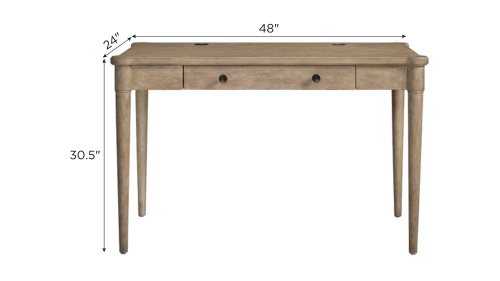 Citrus Heights Writing Desk Dimensions