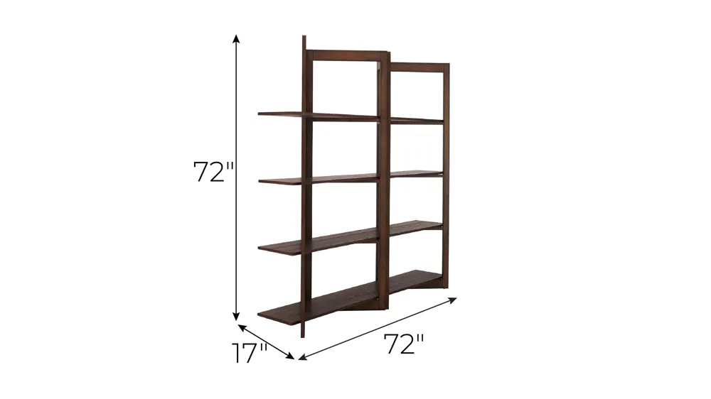 Houghton Open Bookcase Dimensions