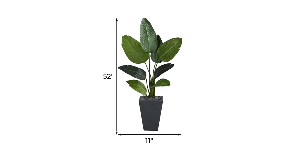 Travelers Palm Artificial Tree Dimensions