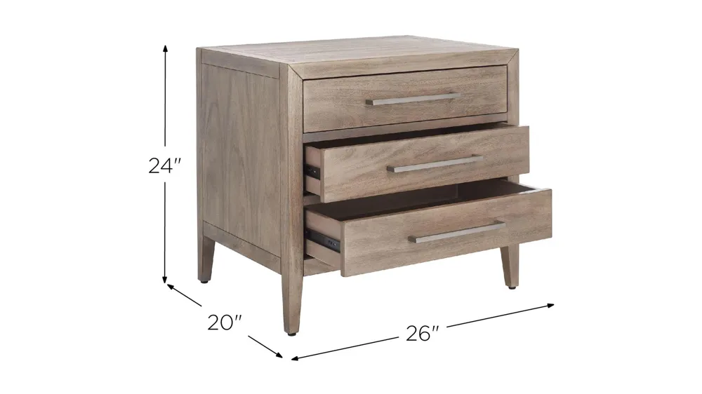 Allyson Nightstand Dimensions