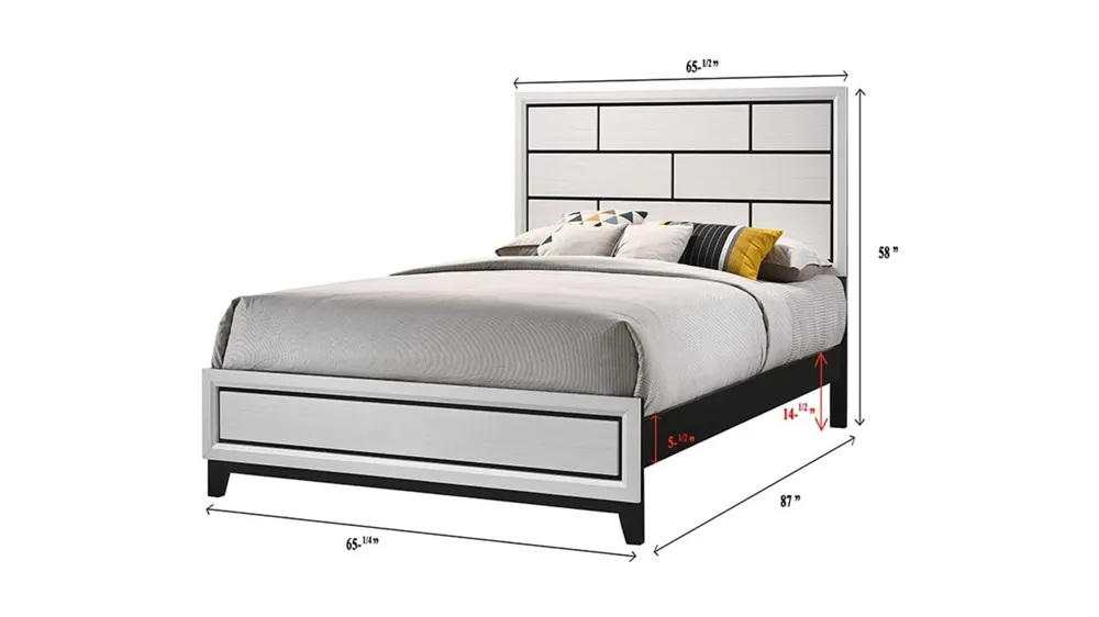 Akerson Panel Bed Dimensions