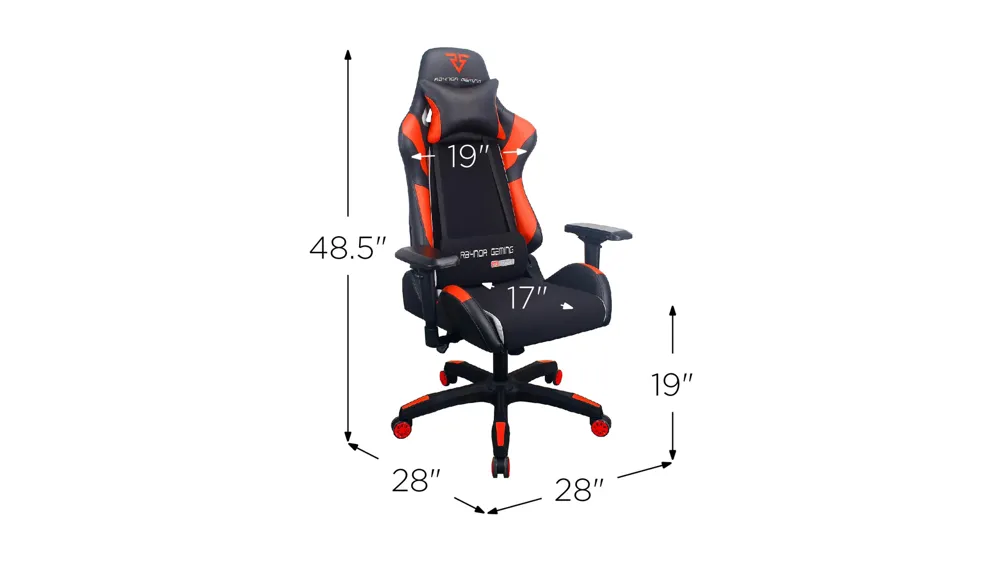 Energy Pro Gaming Chair Dimensions