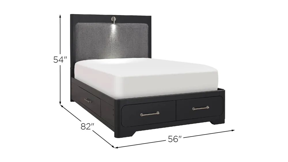 Palmer Lake Storage Bed Dimensions