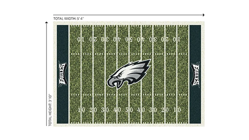 NFL Homefield Rug Dimensions