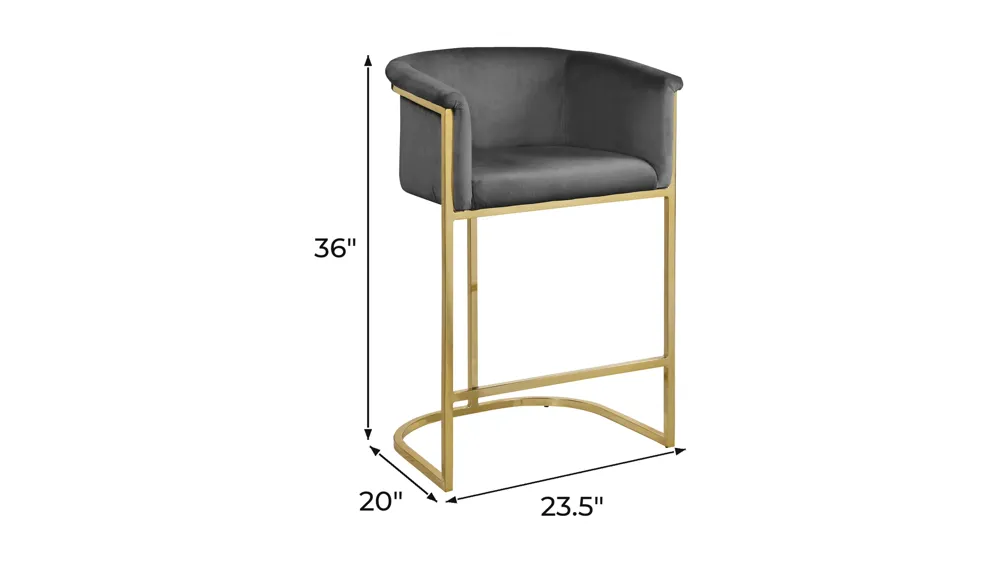 Donatella Stool - Set of 2 Dimensions