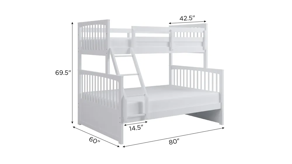 Apollo Bunk Bed Dimensions