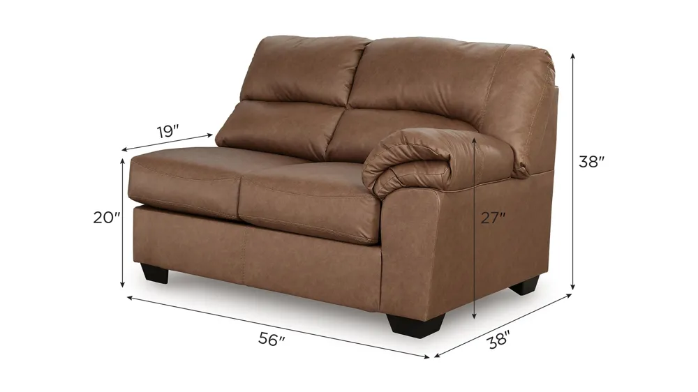Livingstone Right Arm Facing Loveseat Dimensions
