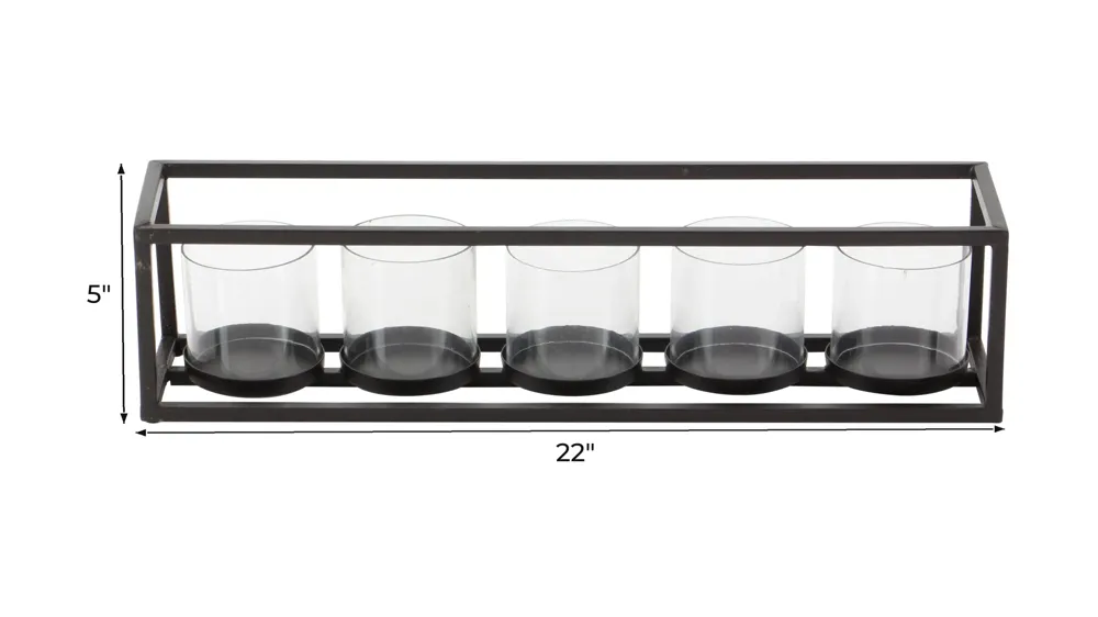 Ivy Collection Majesco Candle Holder Dimensions