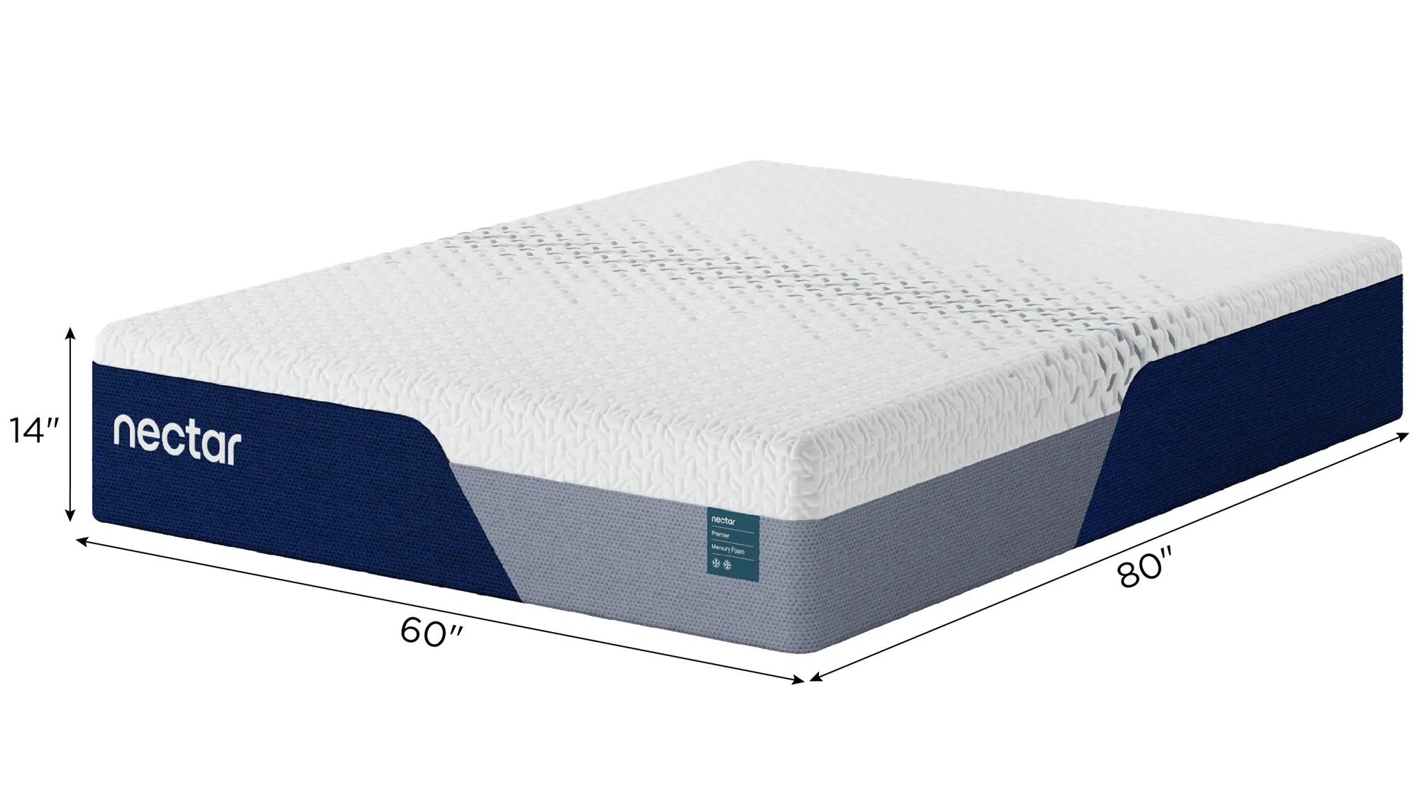 Nectar Luxe Medium Memory Foam Mattress